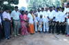 Foundation for Concretization of road from Kottara to Kottara  Chowki  by JR Lobo